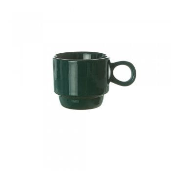 Star Xícara Empilhavel para Café Verde Escuro 150ml (543)
