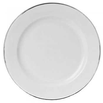 Maria Augusta Prato Raso com Aba e Filete de Prata Tramontina 28cm 96900/005