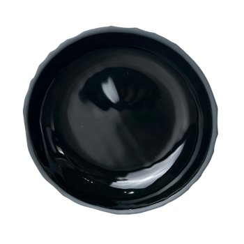 Prato texture G preto / preto 24,5 x 4,9 cm 1200 ml - Studio Germer