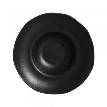 Preto Matte Prato Massa Orgânico 28x6,5cm