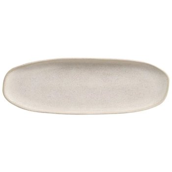 Latte Travessa Oval Rasa G Orgânico 36X13cm