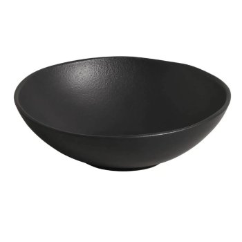 Preto Matte Tigela M Orgânico 25x8cm