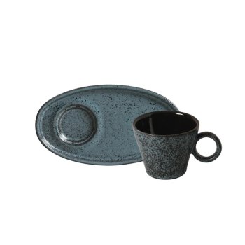 Night Sky Xícara de Café com Pires Oval Neo 120ml