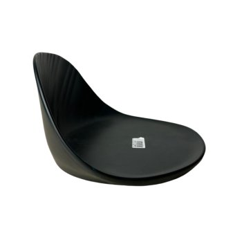 Prato Texture Vertical Preto Fosco 26 x 13 cm - Studio Germer Segunda Linha