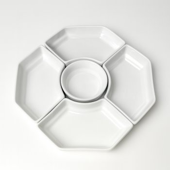 Conjunto petisqueira desmontável - 5 peças