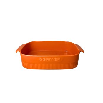 Assar e Servir travessa retangular Laranja 28 X 17 X 6,4 CM 1600 ml 2ª linha