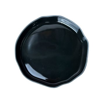 Prato Origem preto / preto  27 x 4 cm - Studio Germer