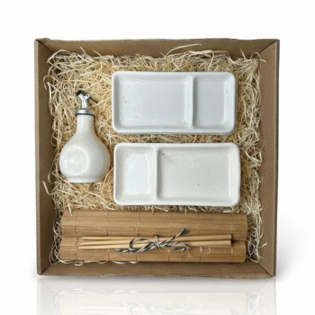 Kit Japones Premium Completo Para presente - 2 pessoas branco repartição