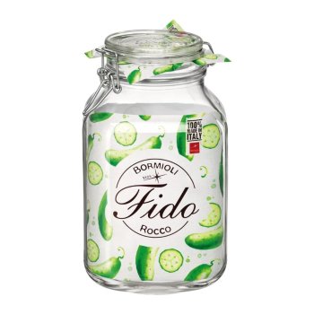 Pote Hermético de vidro Bormioli Fido - 3 Litros