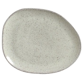 Pistache Prato Raso Oval Orgânico 31X24cm