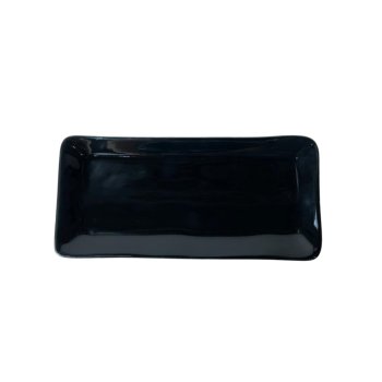 Sapporo Travessa Orgânica P 20,5 x 10 cm - Preto