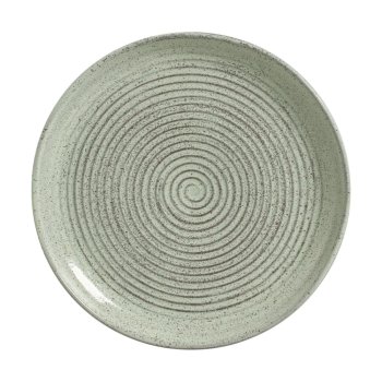 Travessa Orgânica Espiral Pistache 31 cm
