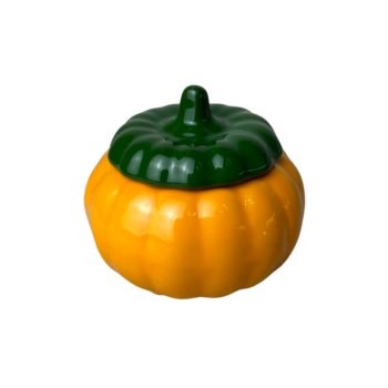 Moranga Laranja com Tampa verde 8cm (472)