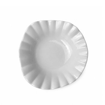 Prato Shimeji apresentação 25 cm Branco - Lançamento Germer
