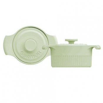 COCOTTE COM TAMPA 22 CM VERDE 2750 ml