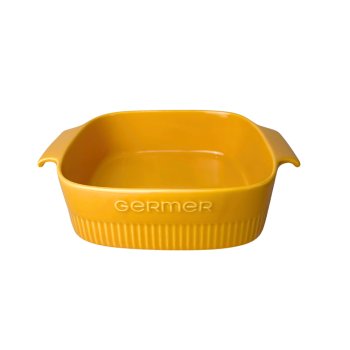 Assar e Servir travessa quadrada amarela 21 x 6,8 cm 2000 ML 2ª linha