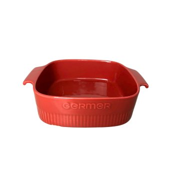 Assar e Servir travessa quadrada vermelha 26 x 21 x 7,4 CM 2000 ML 2ª linha
